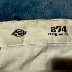 Dickies Original 874 Work Pants - Beige/Desert Sand - Size 38x40